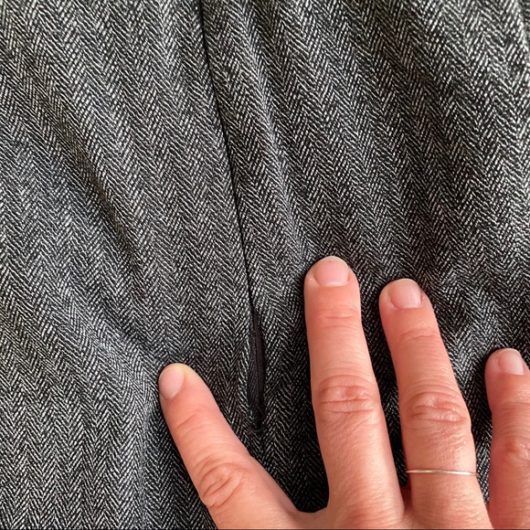 Mossimo Dark Gray Pencil Skirt EUC Sz 12 🖤🤍 - Picture 9 of 11